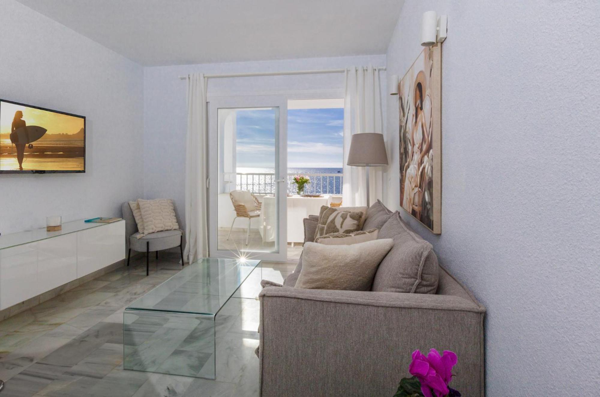 Oceanfront Mijas Apartment Luaran gambar