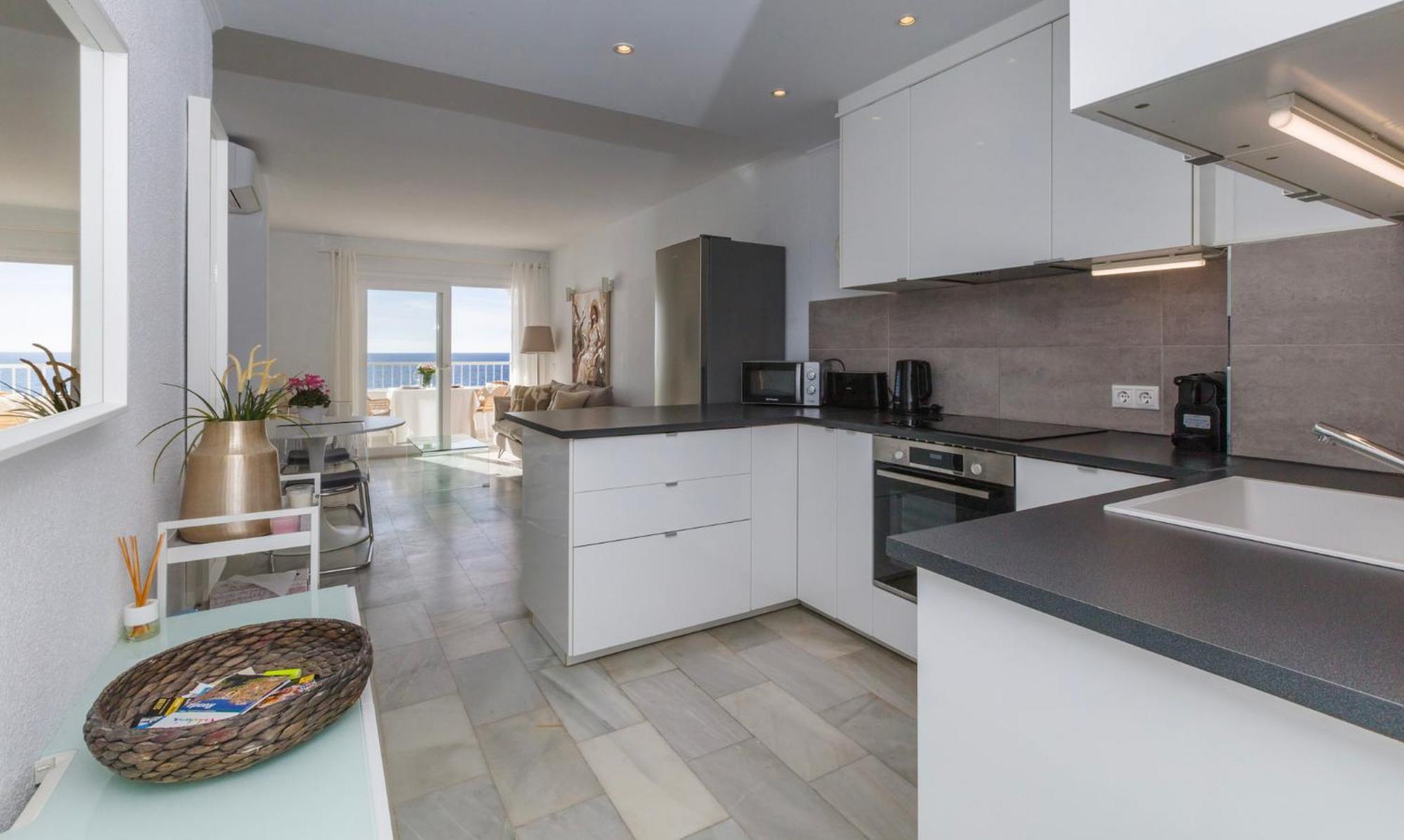 Oceanfront Mijas Apartment Luaran gambar
