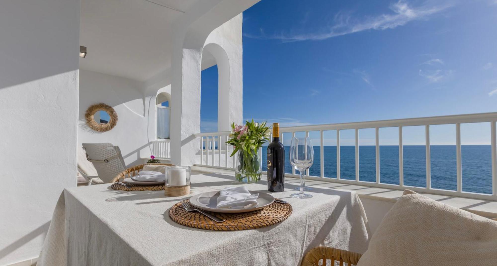 Oceanfront Mijas Apartment Luaran gambar