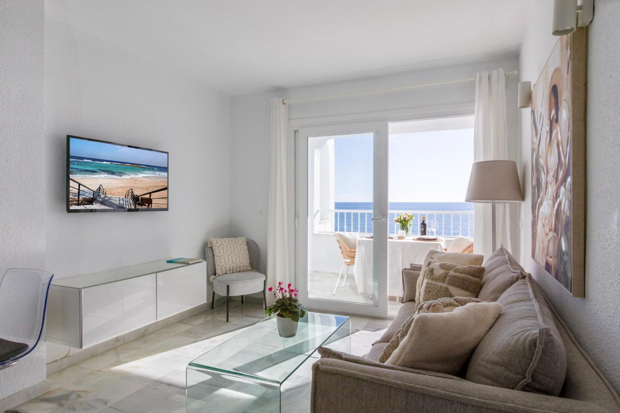 Oceanfront Mijas Apartment Luaran gambar